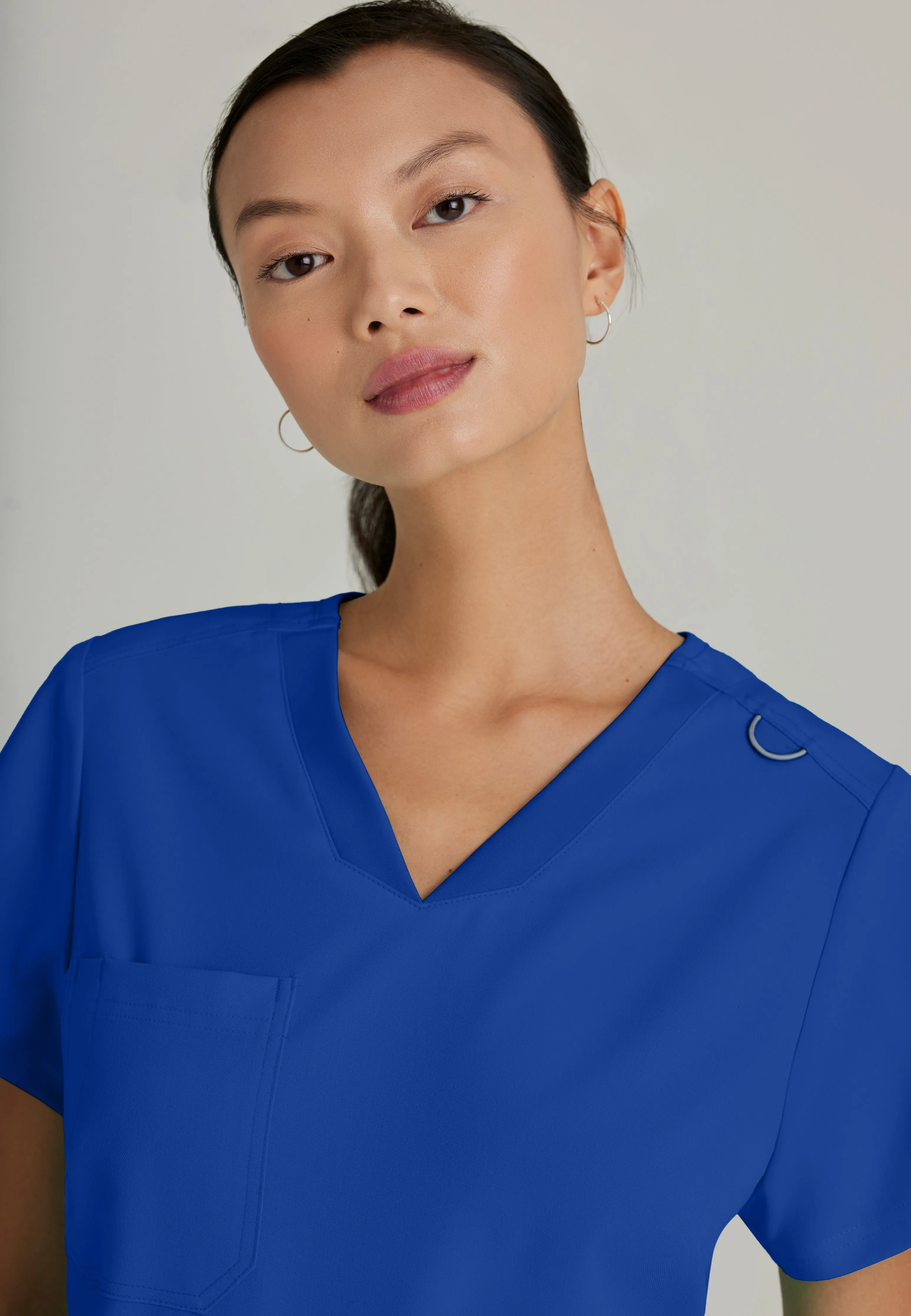 Bree 1-Pocket Tuck-In Scrub Top