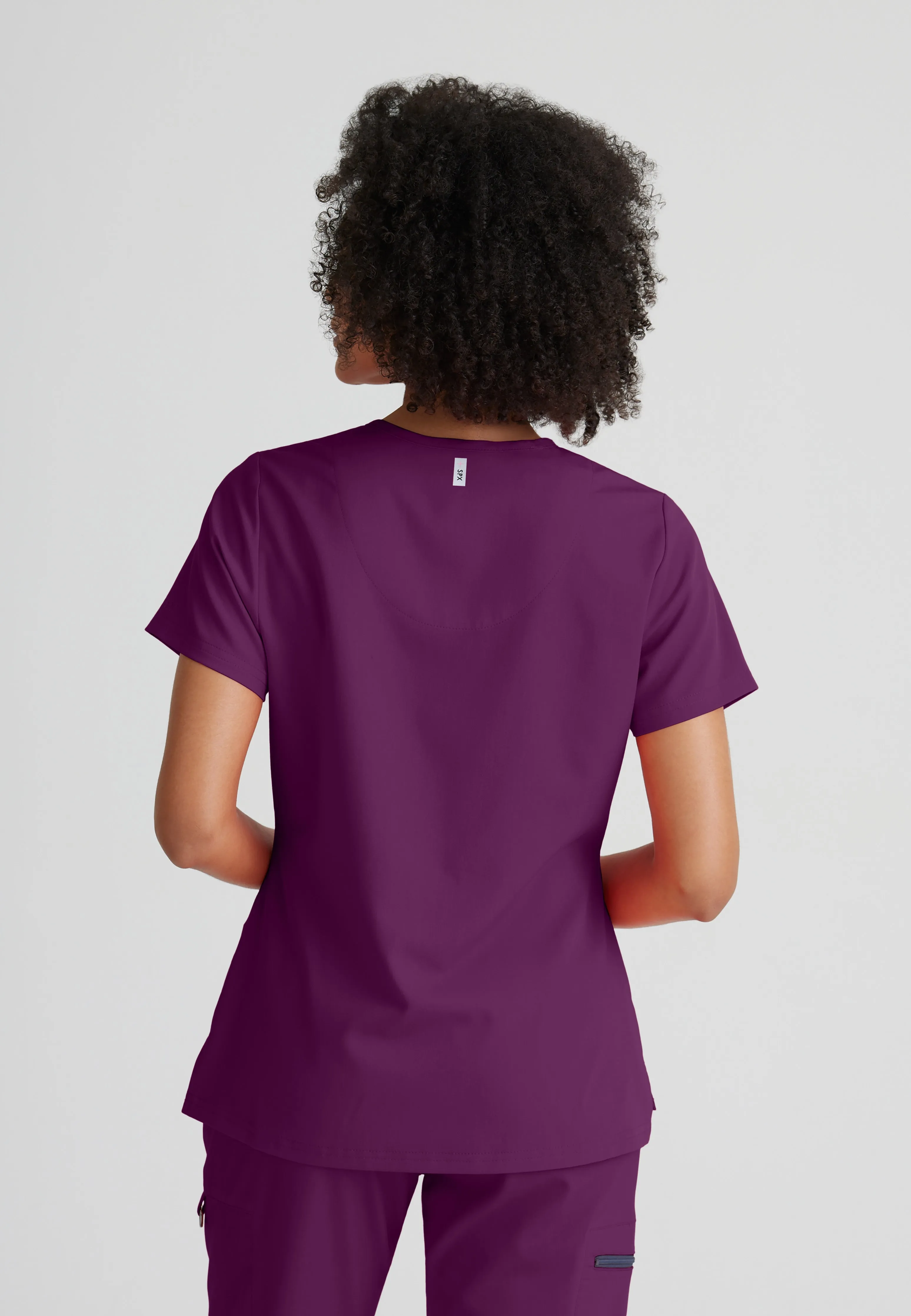 Bree 1-Pocket Tuck-In Scrub Top