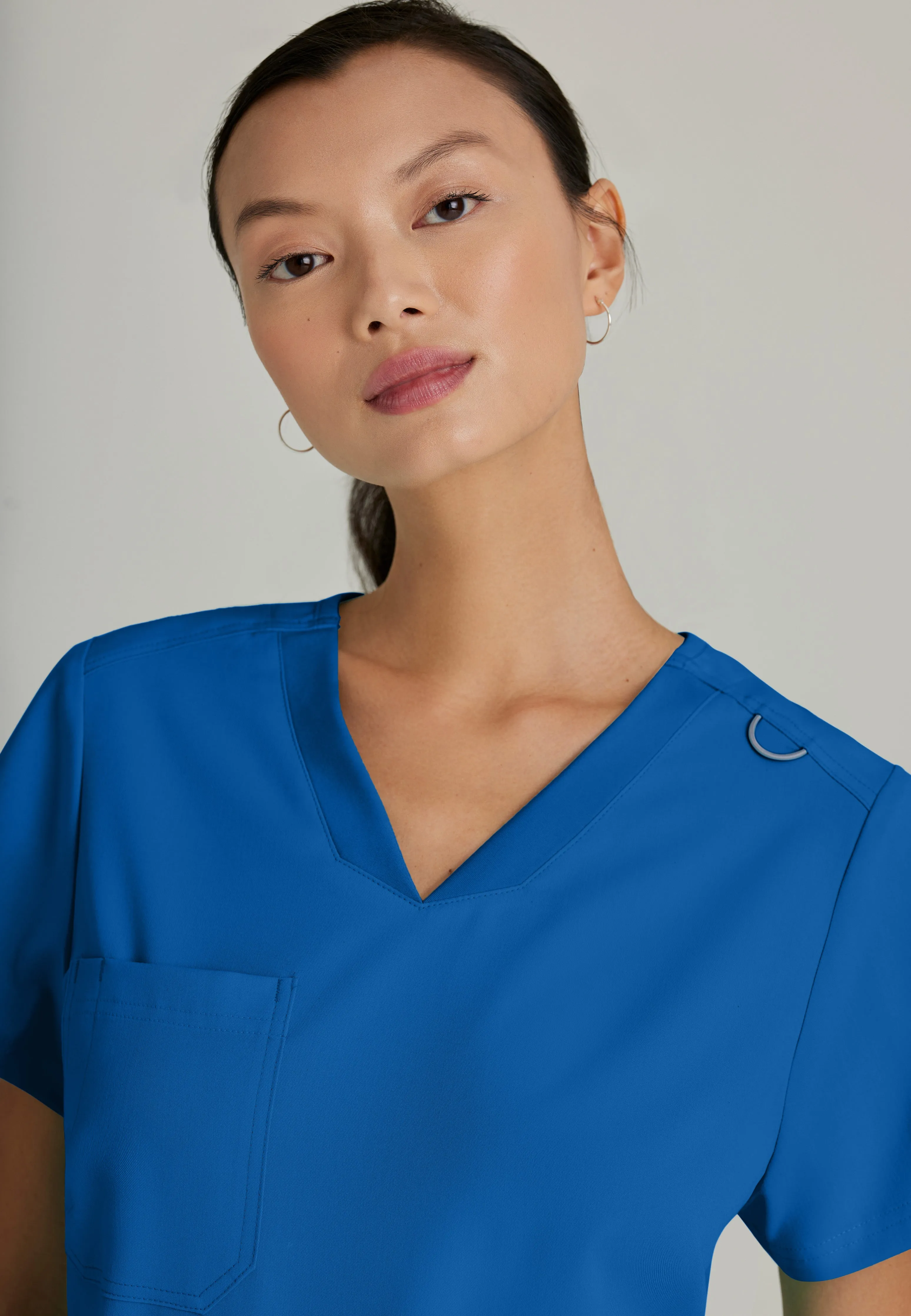 Bree 1-Pocket Tuck-In Scrub Top