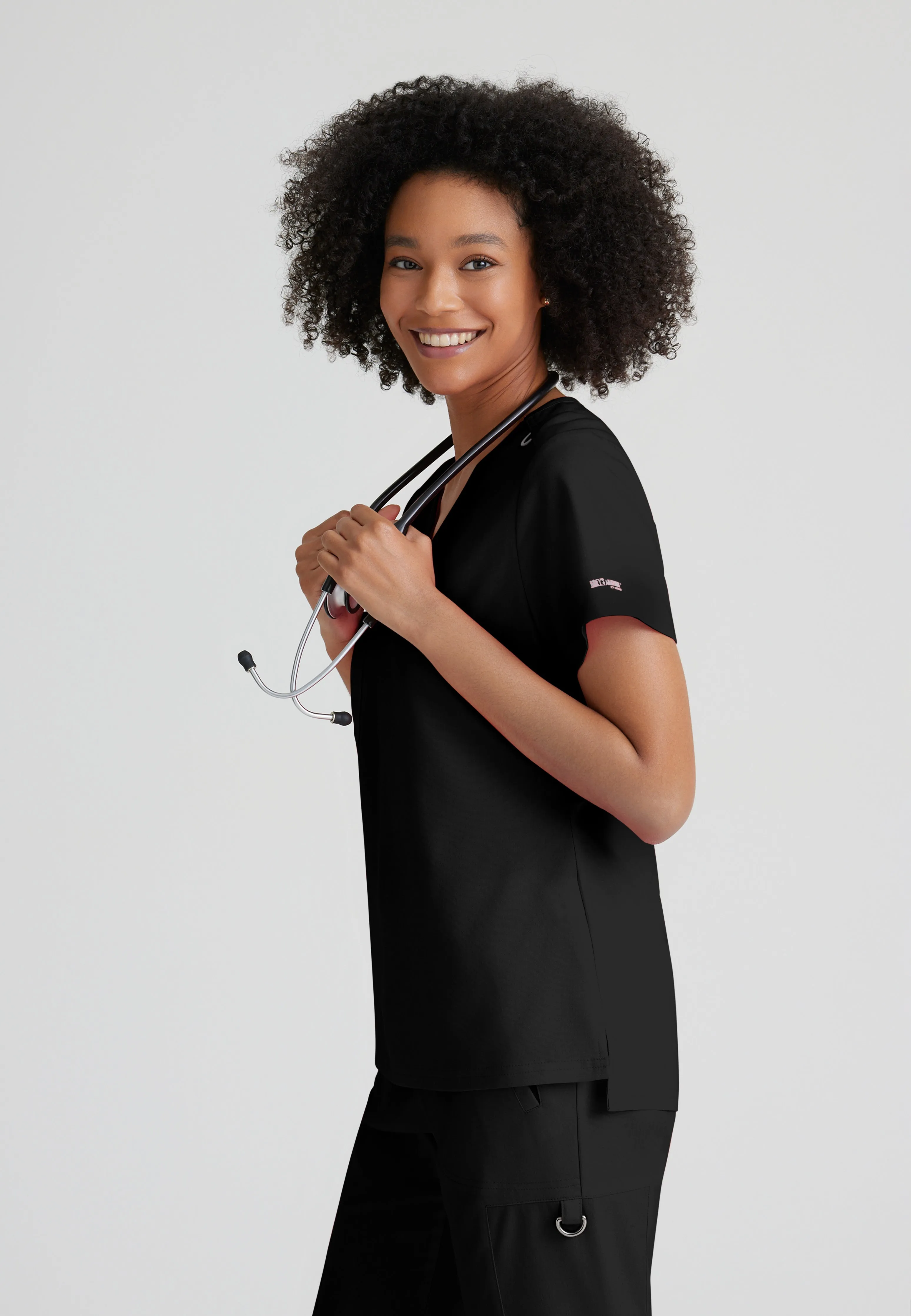 Bree 1-Pocket Tuck-In Scrub Top