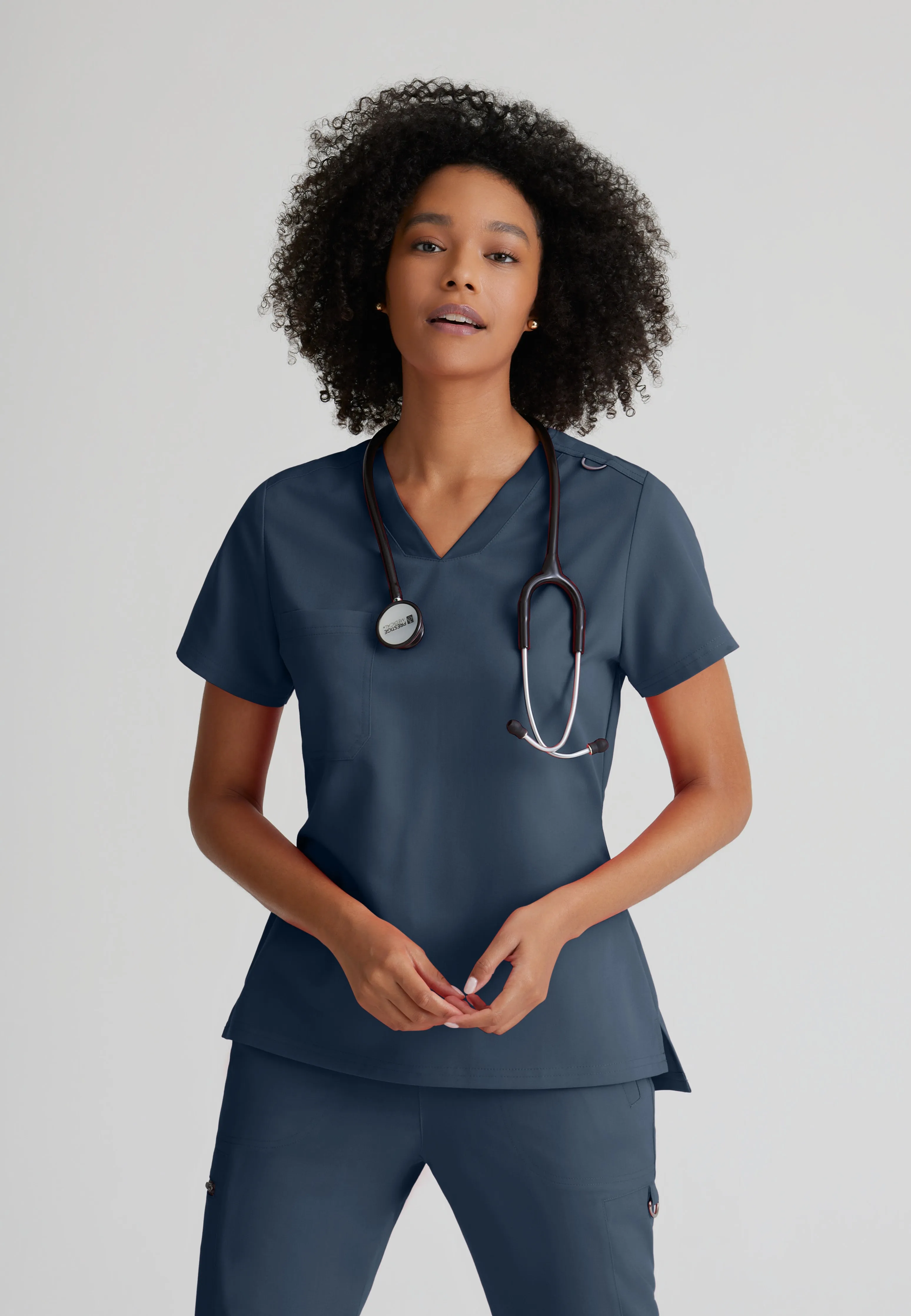 Bree 1-Pocket Tuck-In Scrub Top