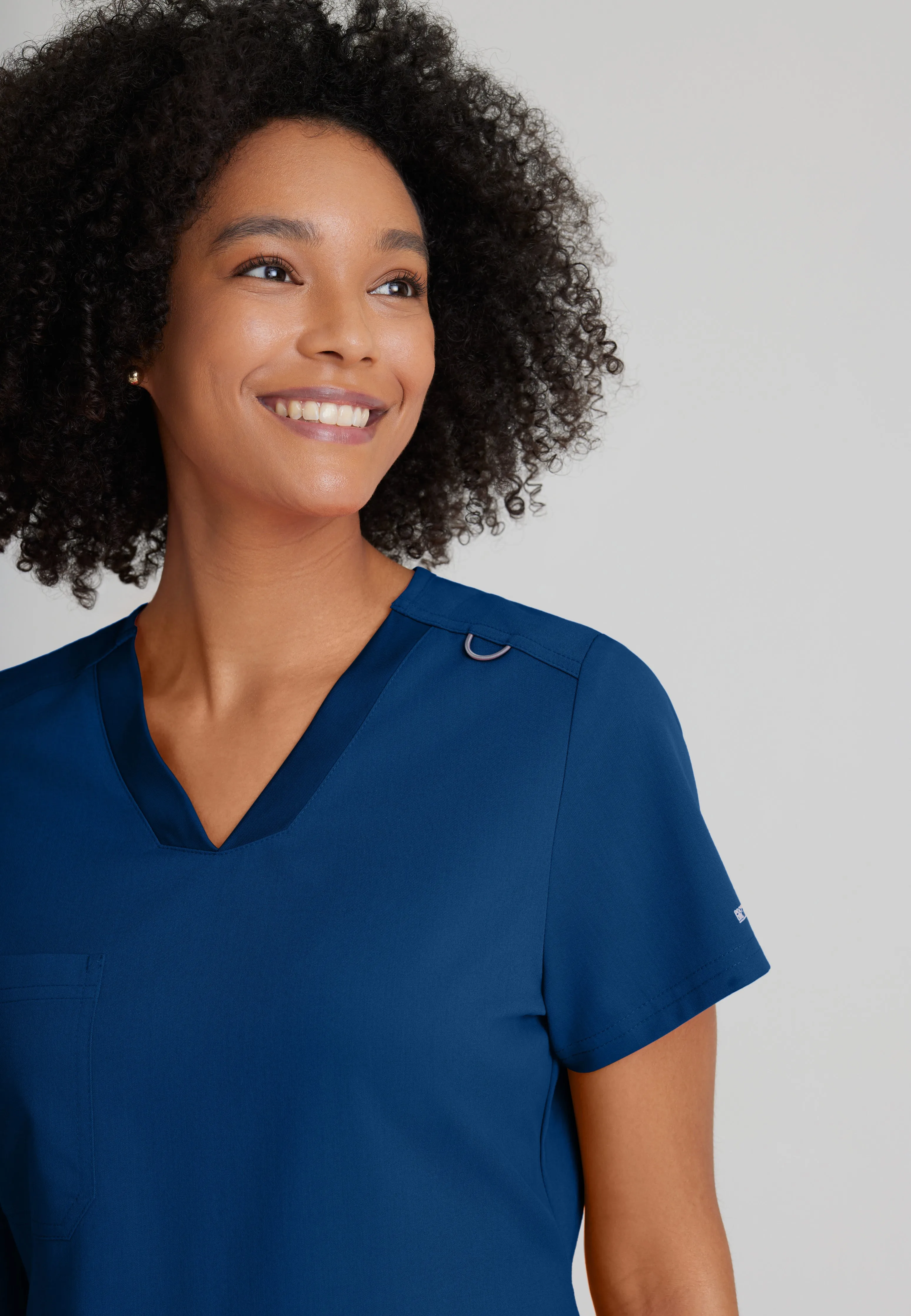 Bree 1-Pocket Tuck-In Scrub Top