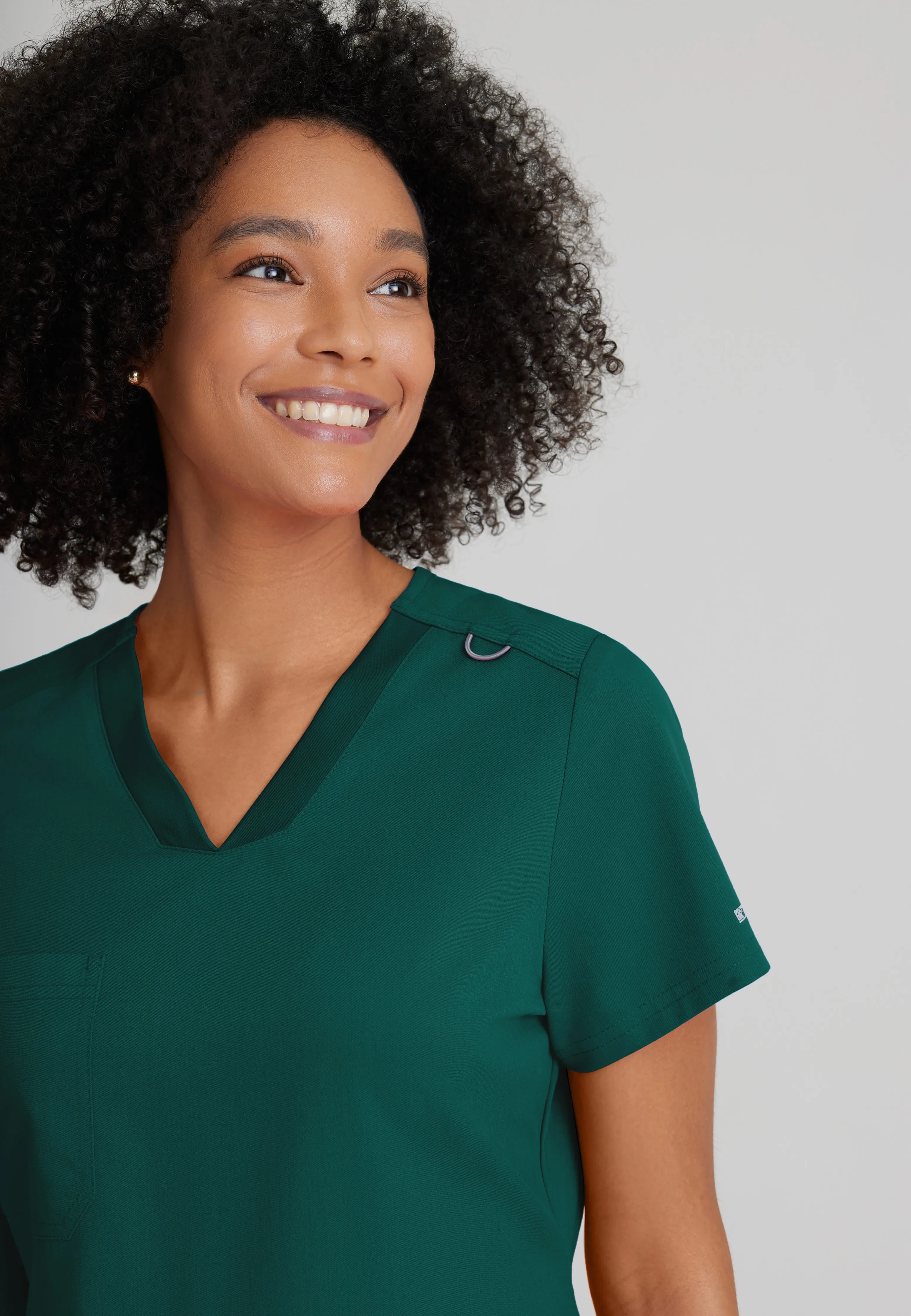 Bree 1-Pocket Tuck-In Scrub Top