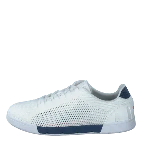 Breeze Tennis Knit White/ensign Blue