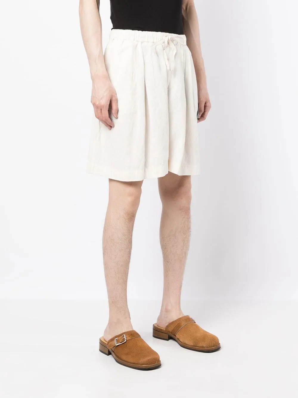 Bridge Crochet-Appliqué Shorts