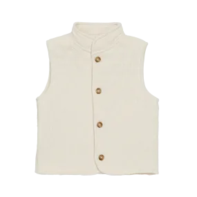 Brieck Waistcoat | Warm White