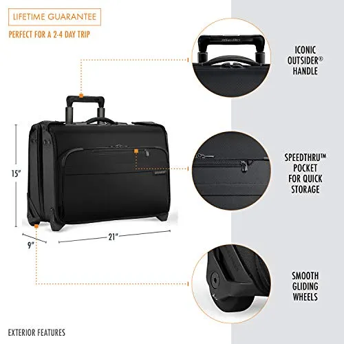 Briggs & Riley Baseline-Softside Carry-On 2-Wheel Garment Bag
