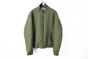 Brioni Quilted Bomber Jacket XXLarge