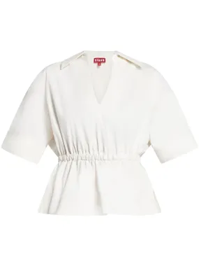 BRISTOL WOVEN COTTON TOP