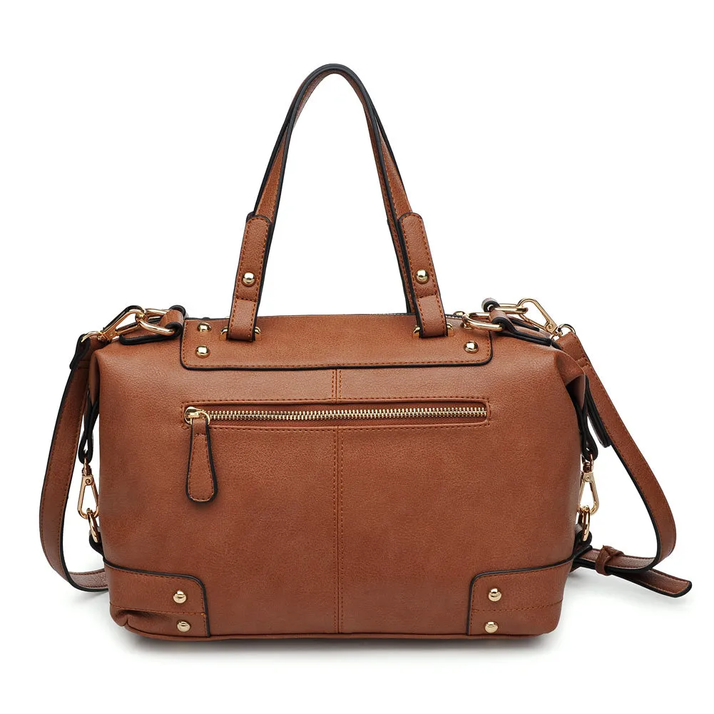 Broadway Patina Satchel
