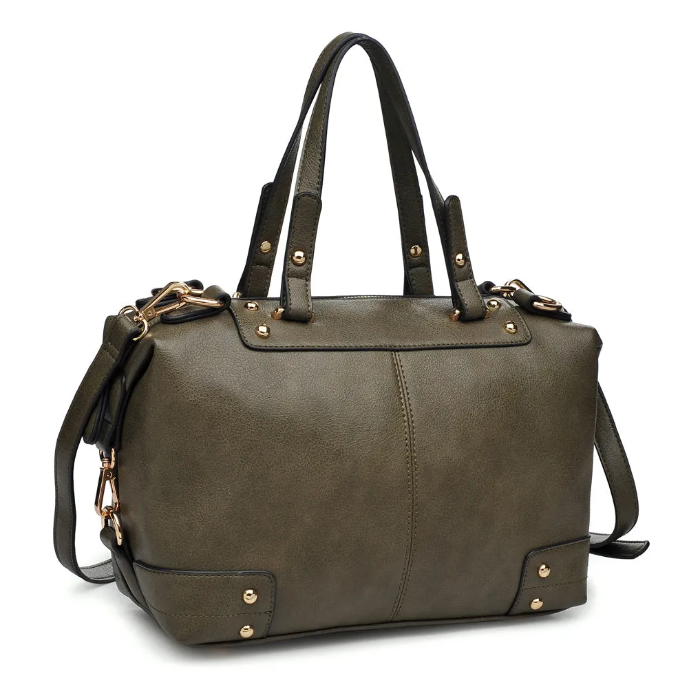 Broadway Patina Satchel