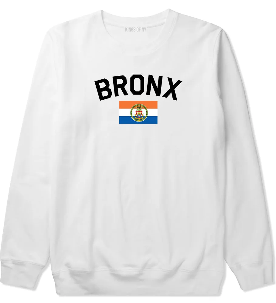 Bronx Flag Mens Crewneck Sweatshirt