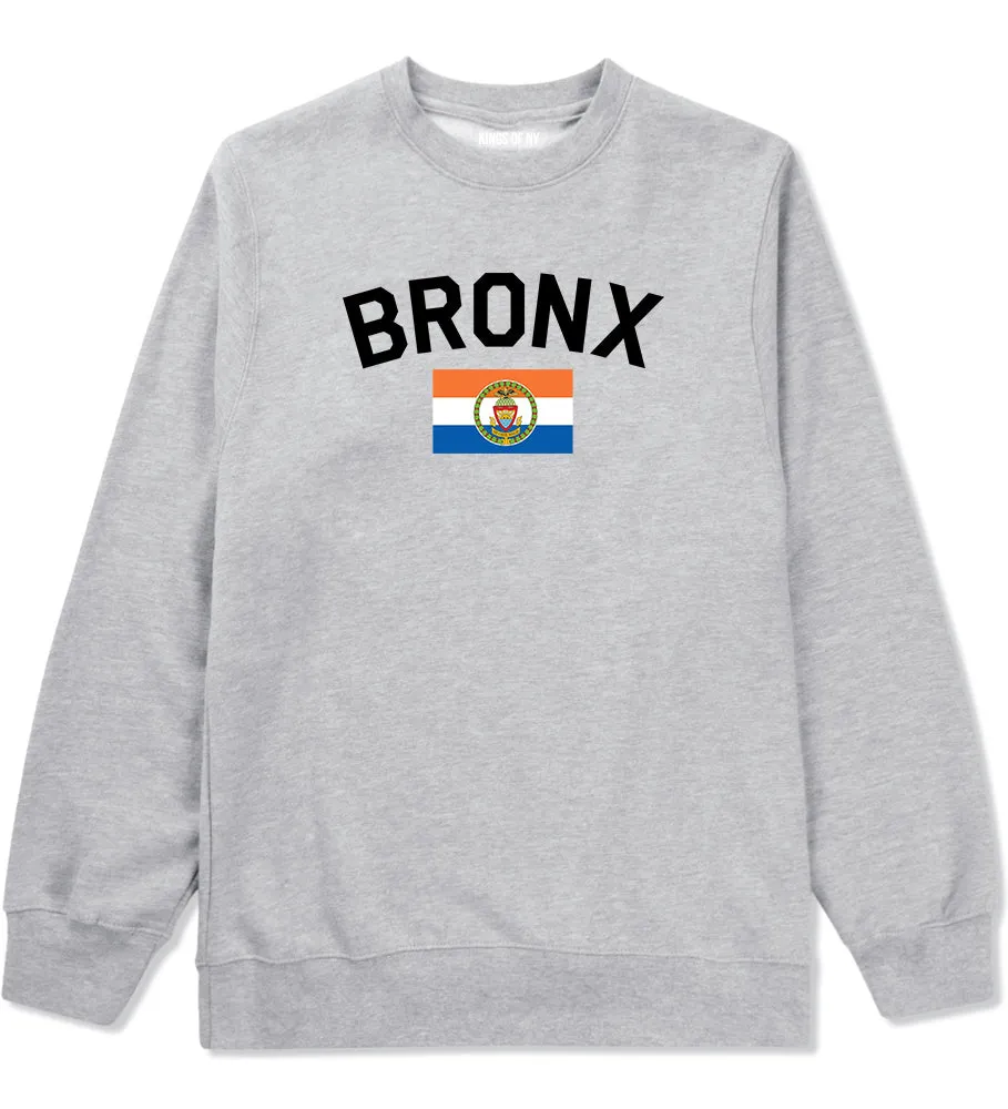 Bronx Flag Mens Crewneck Sweatshirt