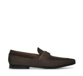 Brown loafers