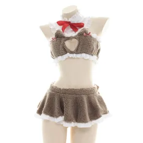 Brown Pajama Set  KF82995