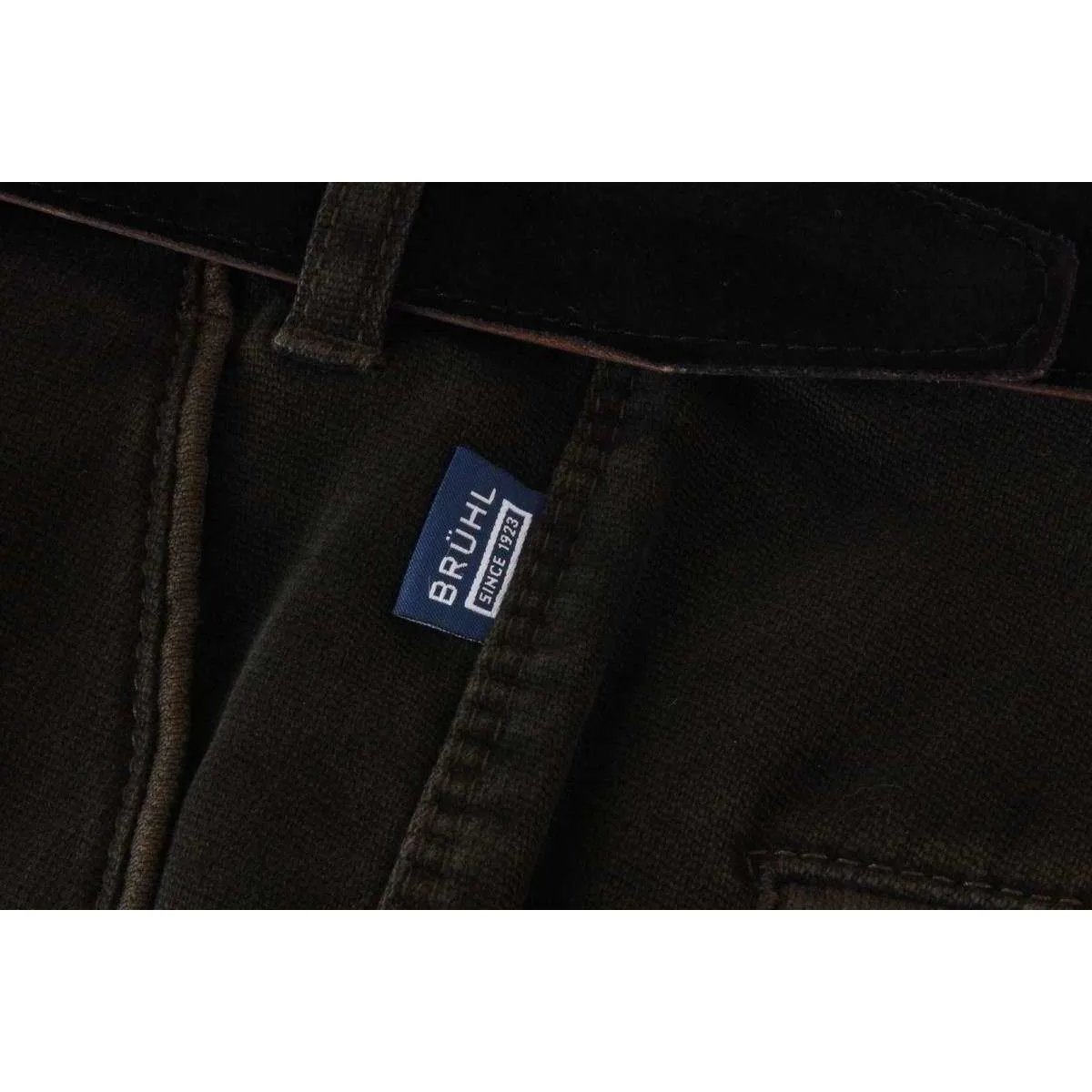 BRUHL Venice B Turn Autumn Weight Chinos - Khaki