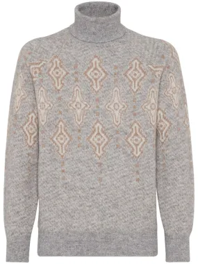 Brunello Cucinelli Sweaters Grey
