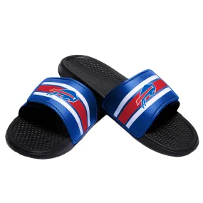 Buffalo Bills NFL Mens Stripe Legacy Sport Slides
