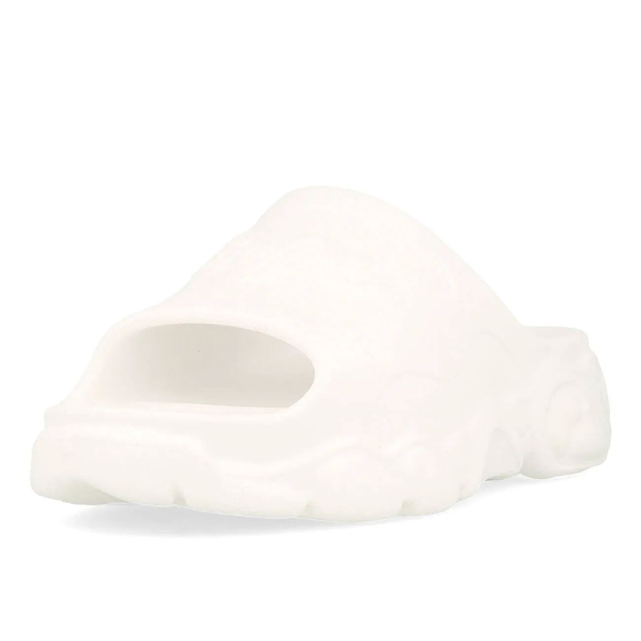 Buffalo CLD Slide Sandale Damen Vegan Foam White