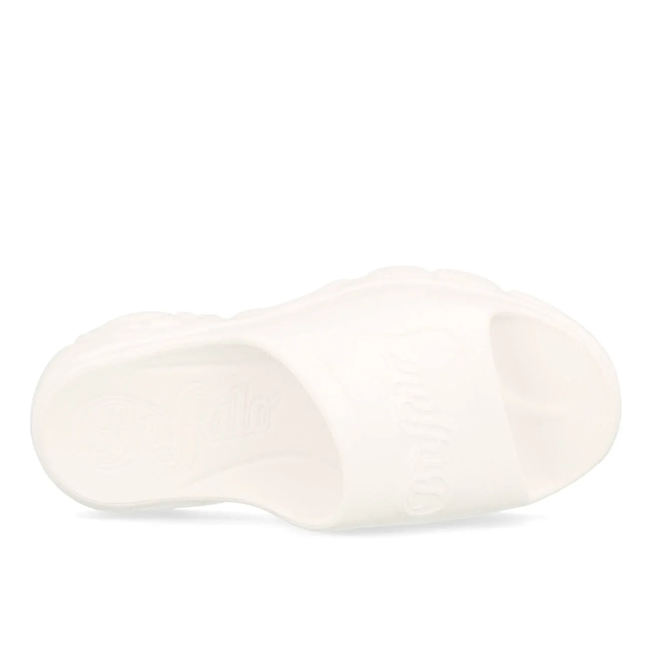 Buffalo CLD Slide Sandale Damen Vegan Foam White