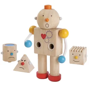 Build-A-Robot Emotion Learning Toy | Sustainable Wooden Toy