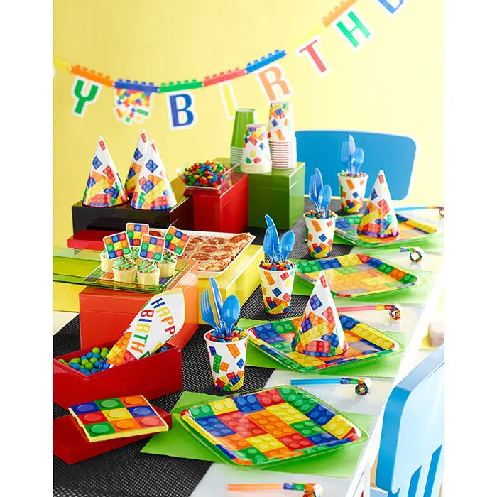 Bulk Block Party Party Hats (48 per Case)