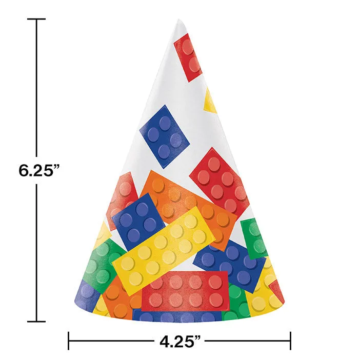 Bulk Block Party Party Hats (48 per Case)