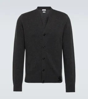 Burberry ekd cashmere cardigan, gray