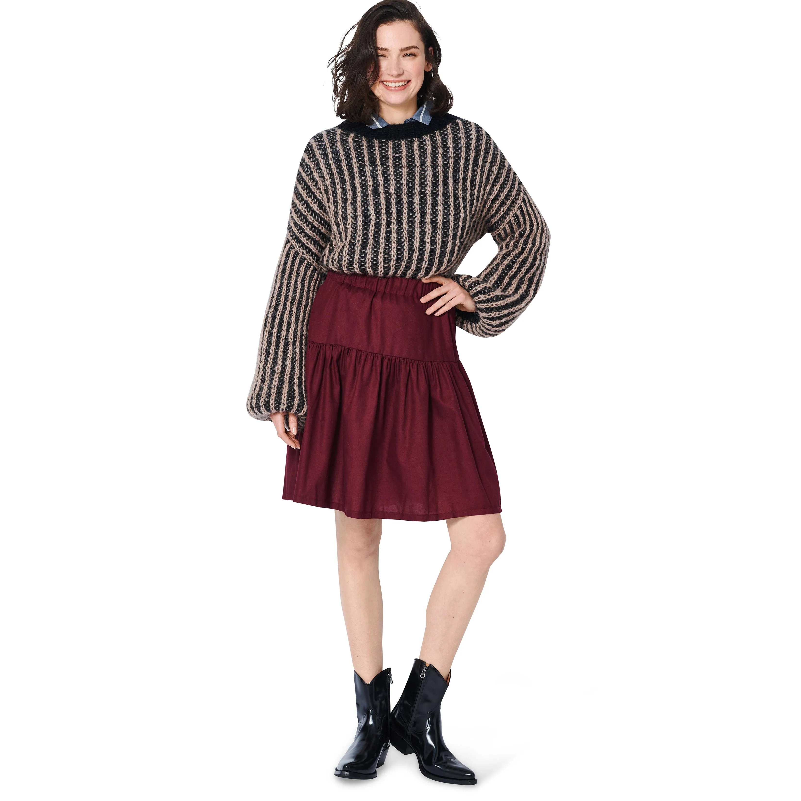 Burda Pattern 5978 Misses' Skirt/Pants