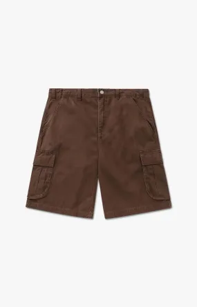 Butter Goods Field Cargo Shorts, Brown