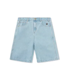 Butter Goods Lock Denim Shorts Light Indigo