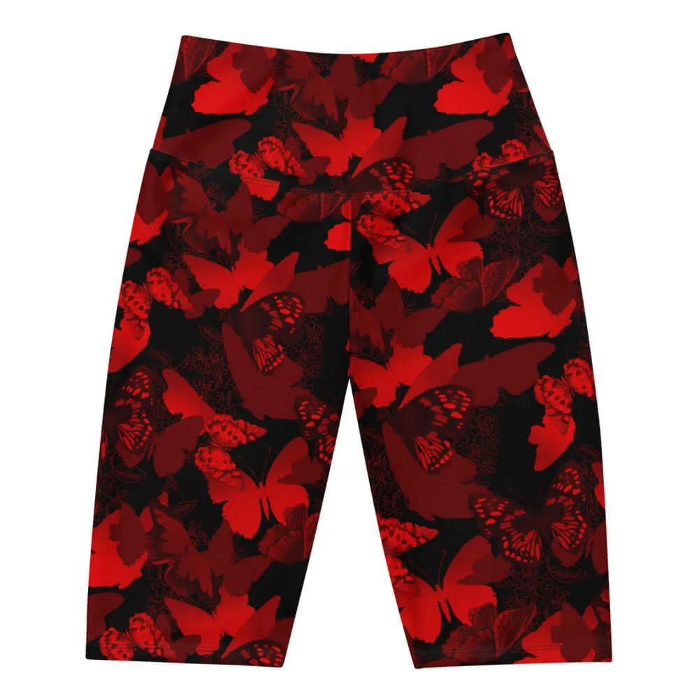 Butterfly Biker Shorts