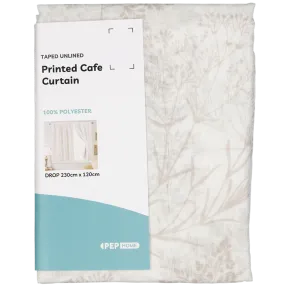 Cafe Printed Linen Natural