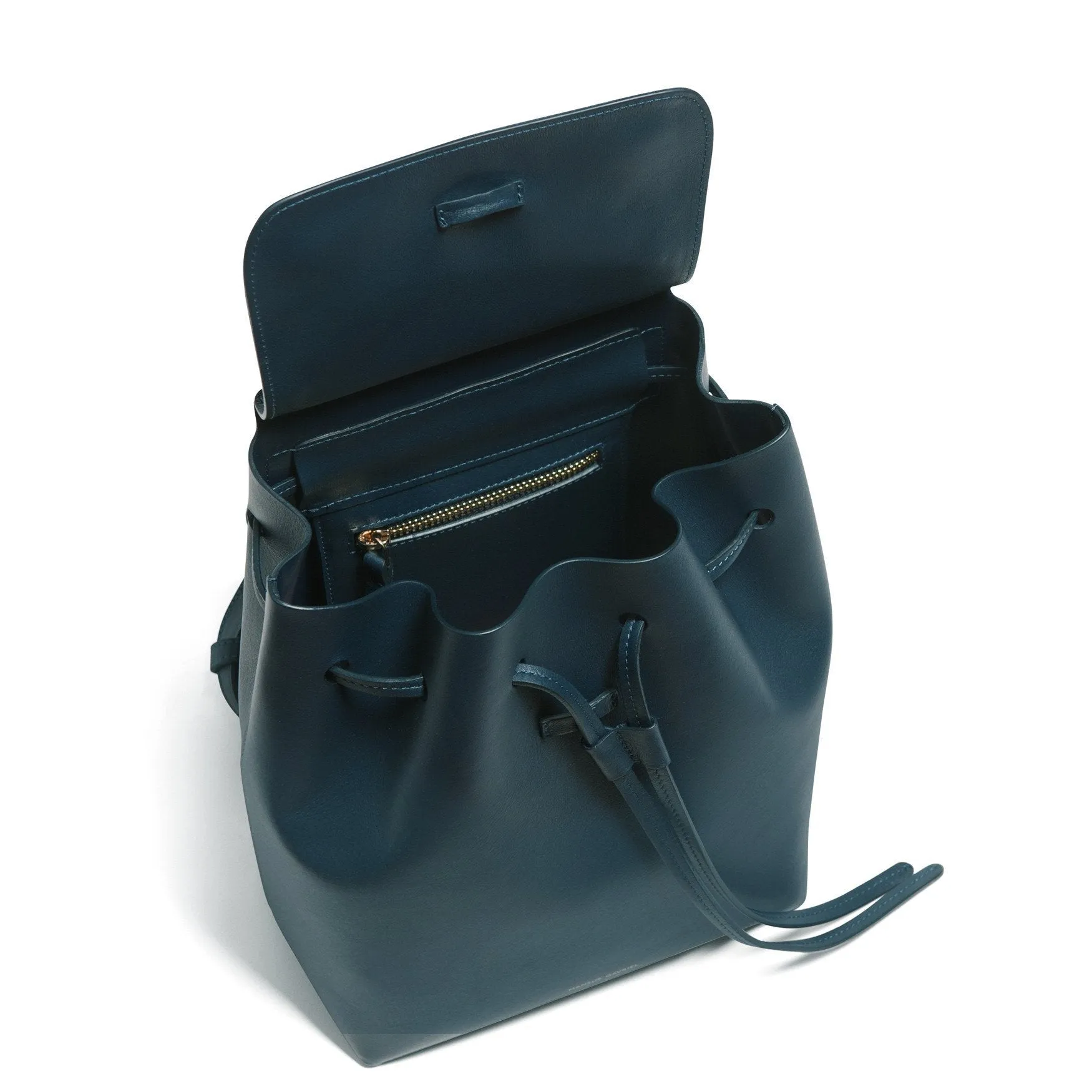 Calf Mini Backpack - Blu