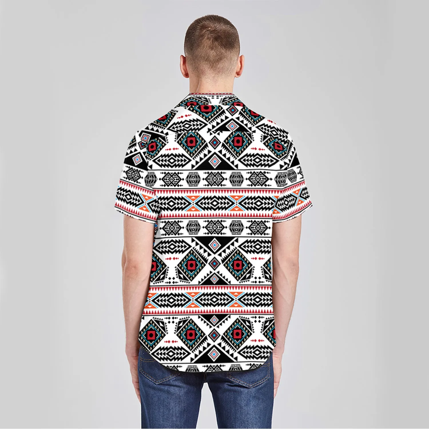 California Coast Button Up Silk Shirt