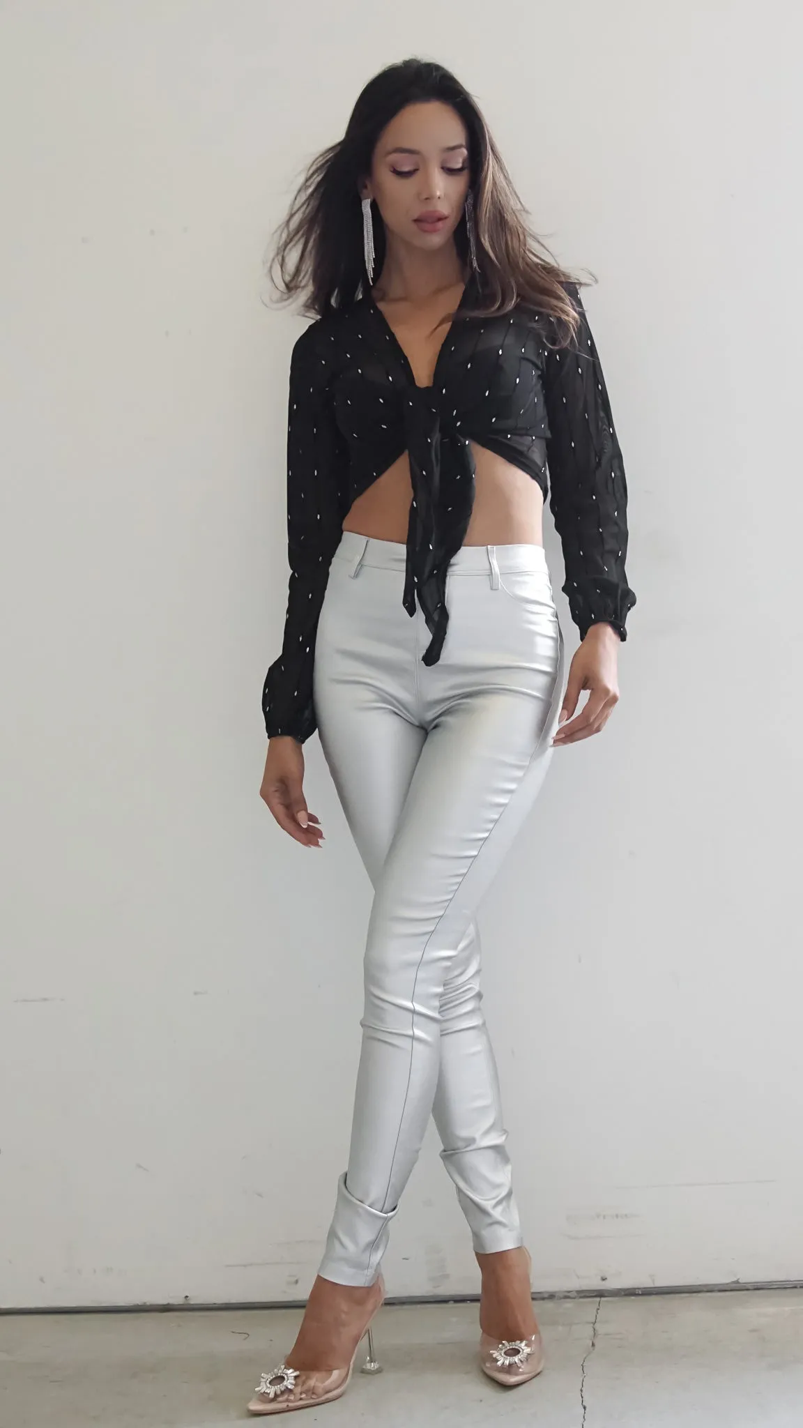 Calixta Metallic Pants