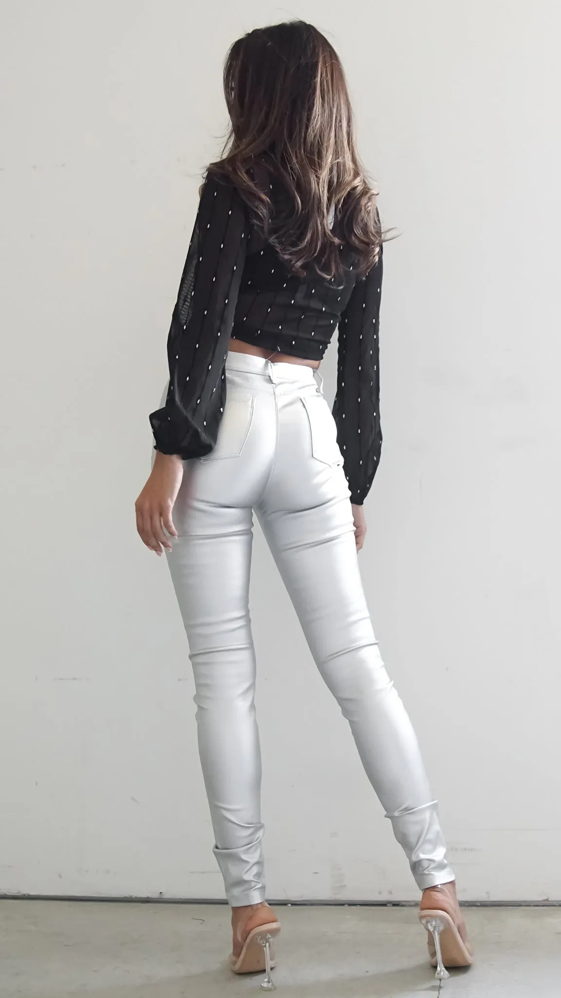 Calixta Metallic Pants