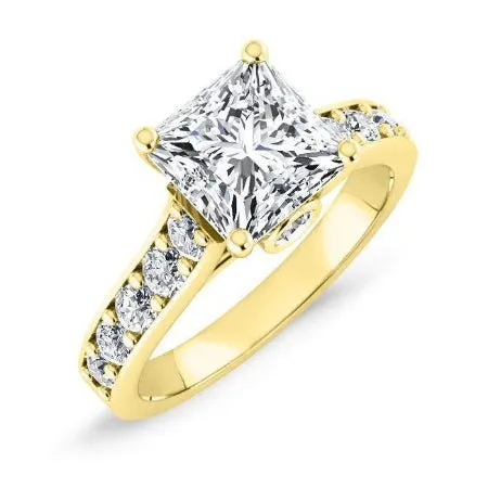 Calluna - Princess Lab Diamond Engagement Ring (IGI Certified)