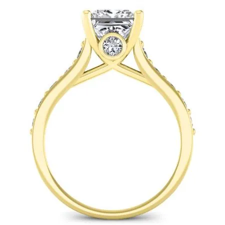 Calluna - Princess Lab Diamond Engagement Ring (IGI Certified)