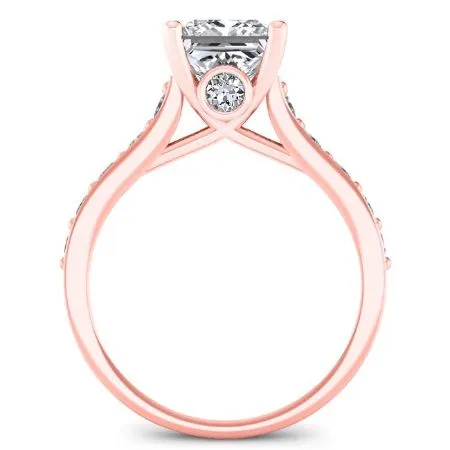 Calluna - Princess Lab Diamond Engagement Ring (IGI Certified)