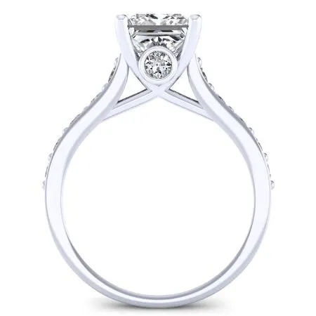Calluna - Princess Lab Diamond Engagement Ring (IGI Certified)