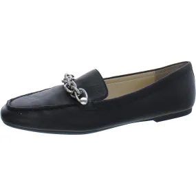 Calvin Klein Womens Elanna Leather Slip On Loafers