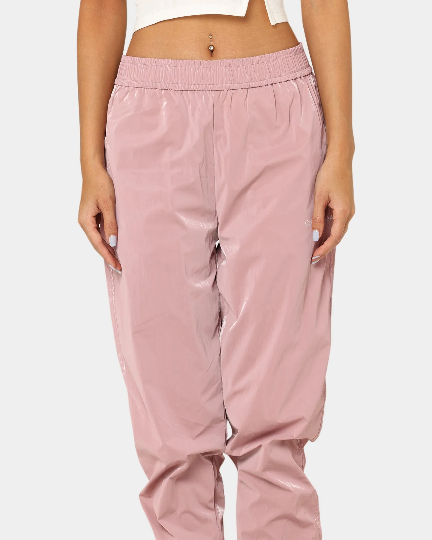 Calvin Klein Women's Pearlized Pants Pearlized Pink