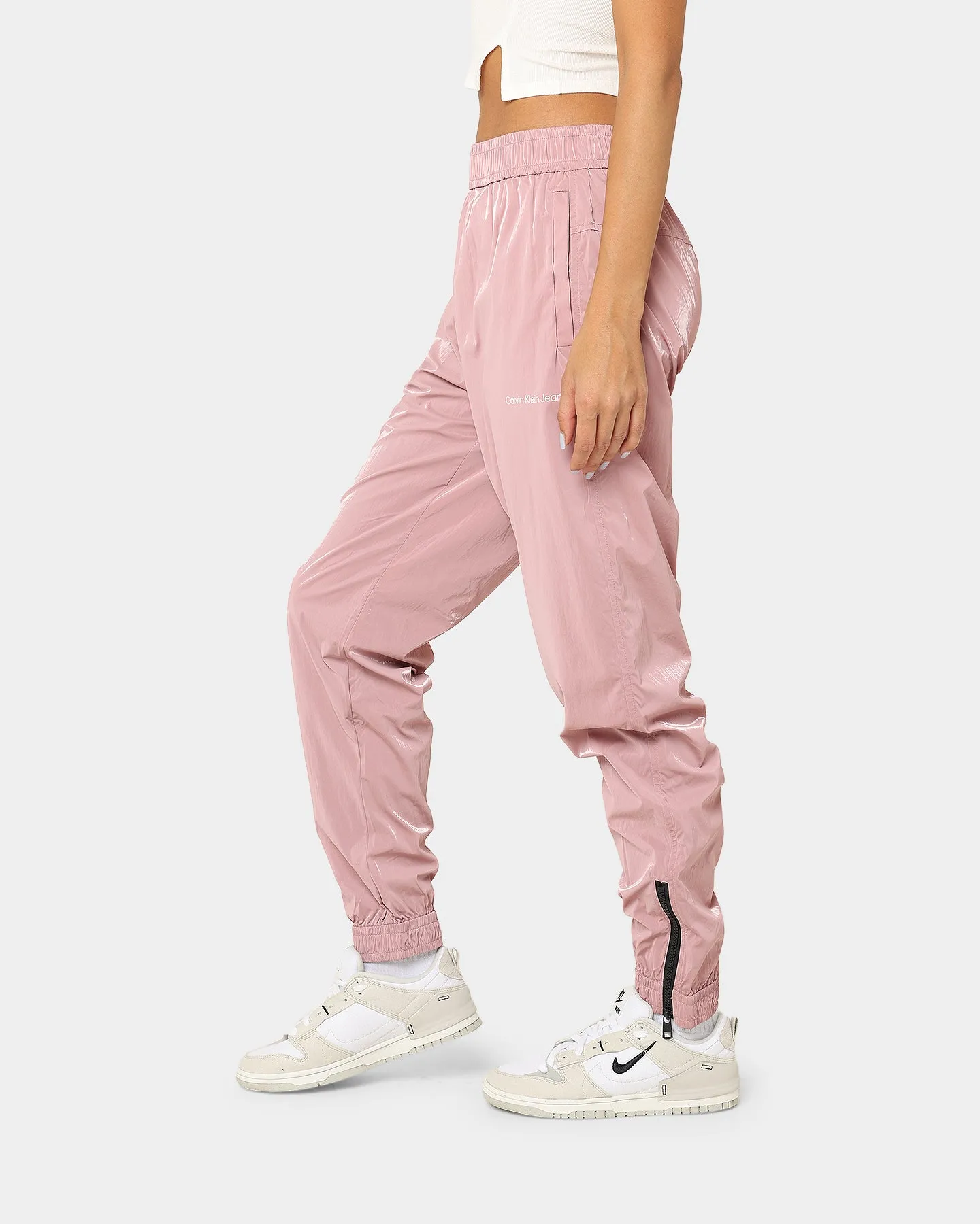 Calvin Klein Women's Pearlized Pants Pearlized Pink