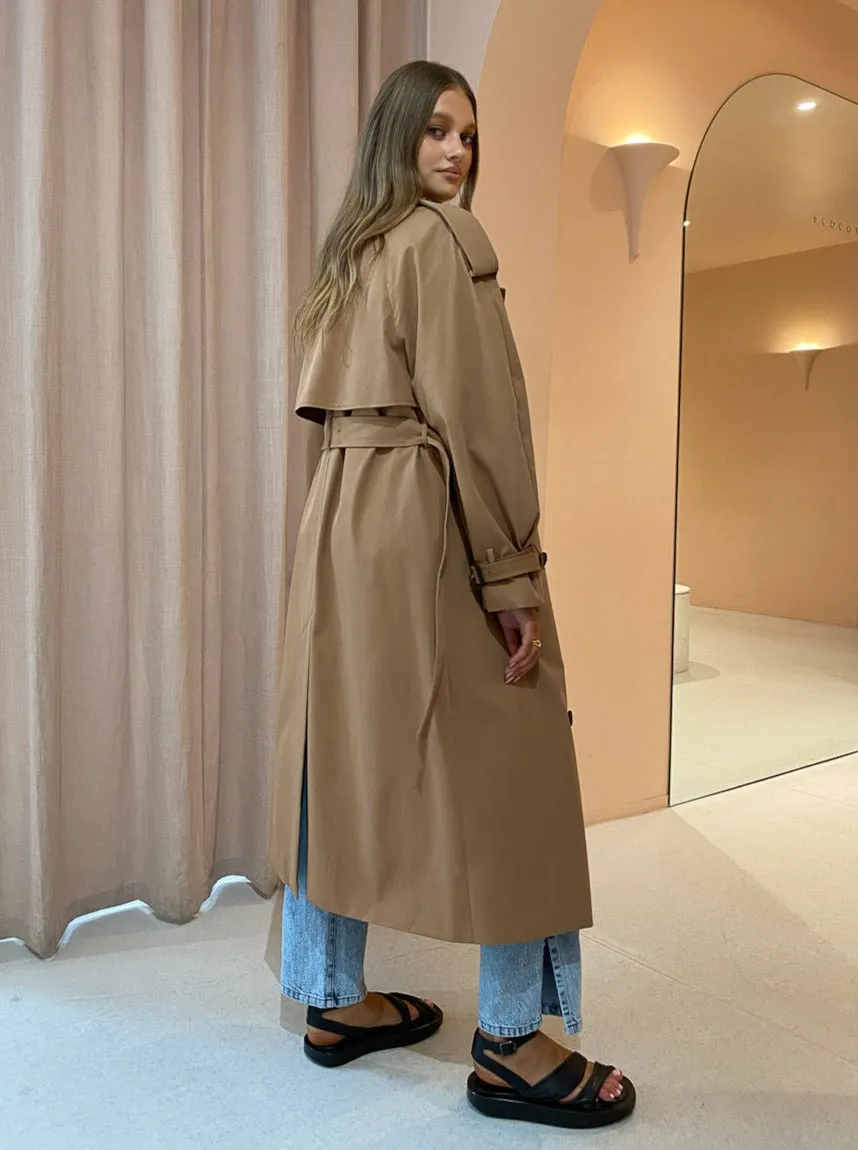 Camilla and Marc Nelle Trench Coat in Toffee
