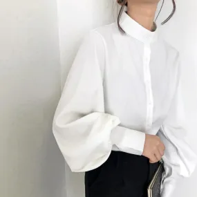 Camisa Aria Manga Longa Bufante