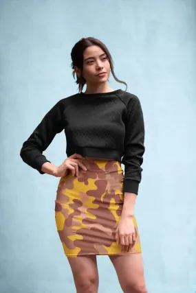 Camofludge 7 Pencil Skirt