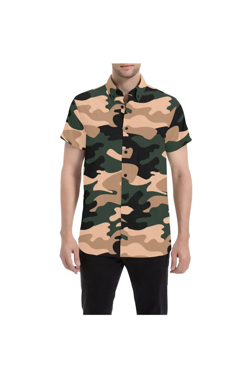 Camouflage Men's Short Sleeve Shirt