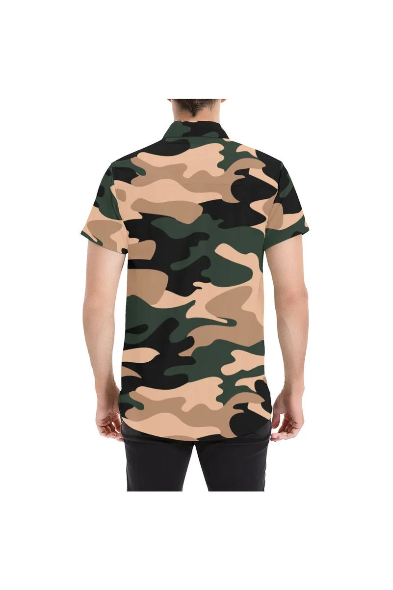 Camouflage Men's Short Sleeve Shirt