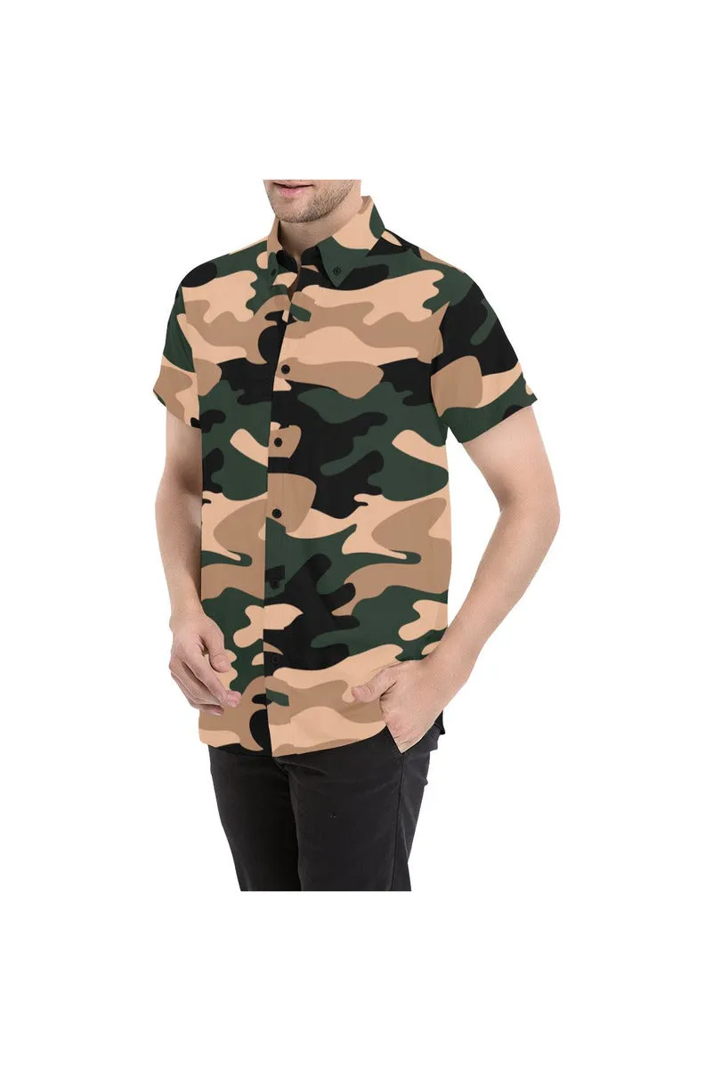 Camouflage Men's Short Sleeve Shirt